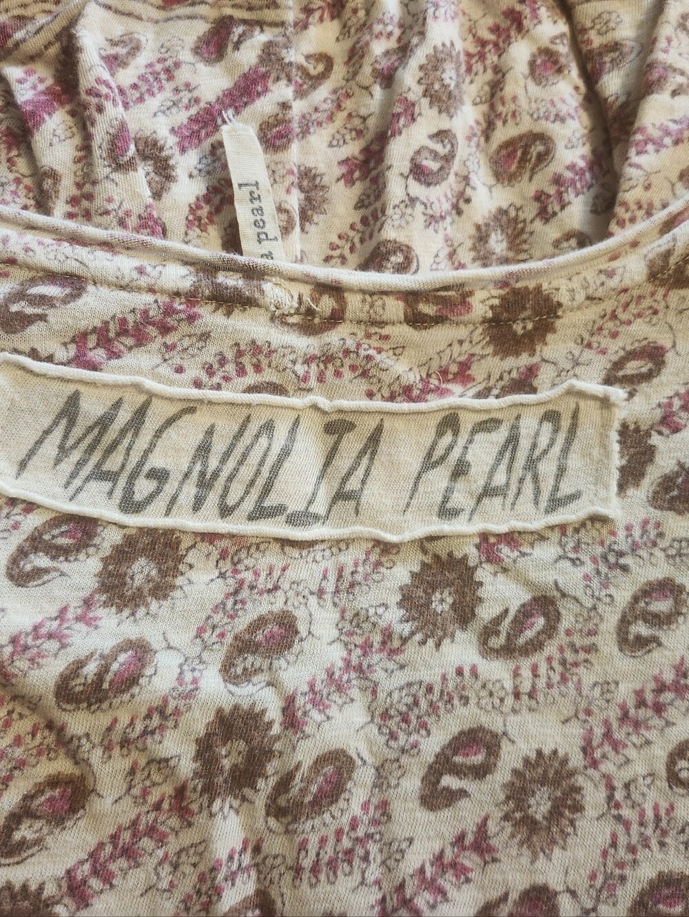 Magnolia Pearl Paisley Long Sleeve Tee - Picture 6 of 6
